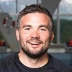 Potrett for svømmehaller av Andre Eide