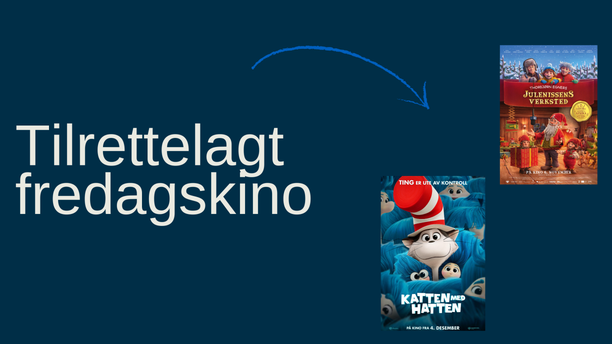 Lenke til artikkel: Bli med på tilrettelagt fredagskino!