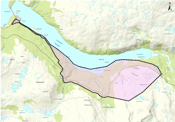 Bilde av planområdet - Klikk for stort bilde